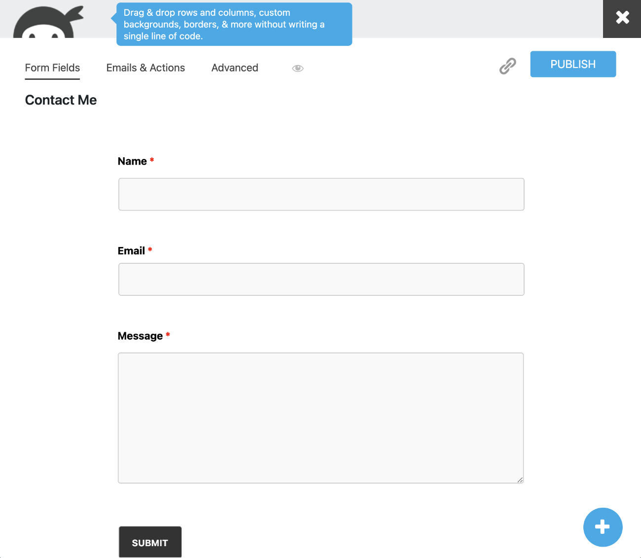 Make a WordPress Contact Form with Ninja Forms - Ninja Forms