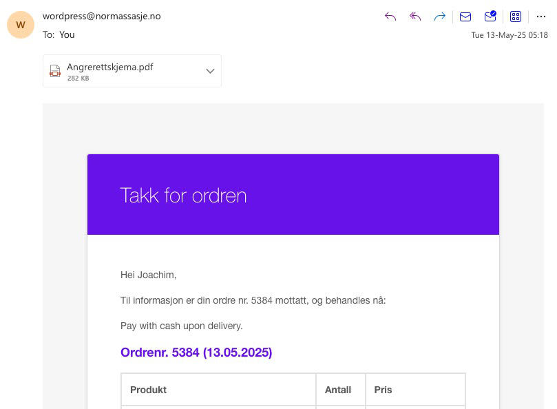 Attach file to WooCommerce order email