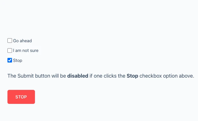 Fluent Forms disable Submit button with conditionals
