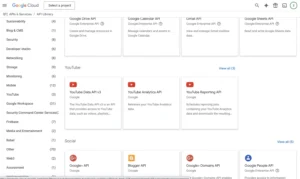 Google Cloud API Library