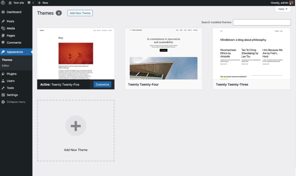 An introduction to WordPress - Easy Web Design Tutorials